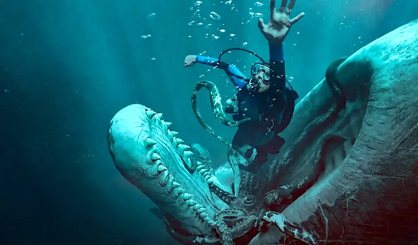 Austin Abrams in 'Whalefall' | 20th Century Studios